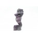 Handmade Natural Fluorite stone Horse Fish figure Home Decorative Gift Item